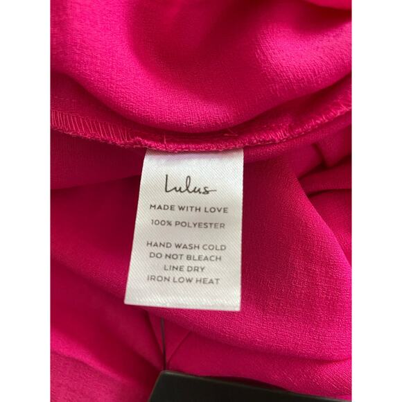 LULU's Spaghetti Strap Hi-Lo Tiered Dress, Size Medium, NEW! - Picture 4 of 5